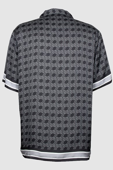 ΚΟΝΤΟΜΑΝΙΚΟ ΠΟΥΚΑΜΙΣΟ KARL LAGERFELD - 990 ΜΑΥΡΟ